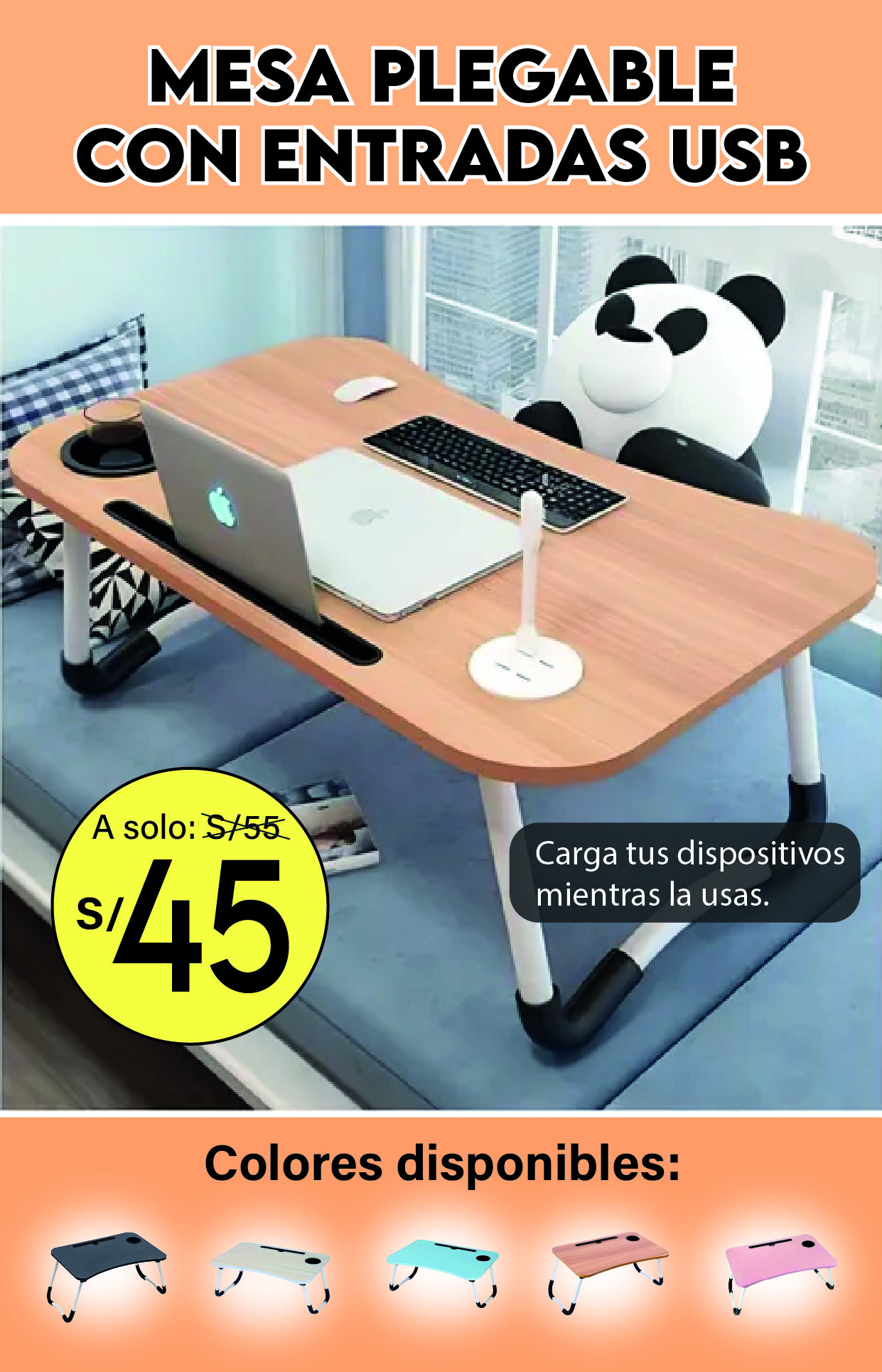 Mesa Plegable Premium – foto 10